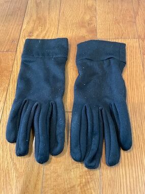 Men's Large Black Touchscreen Compatible Gloves